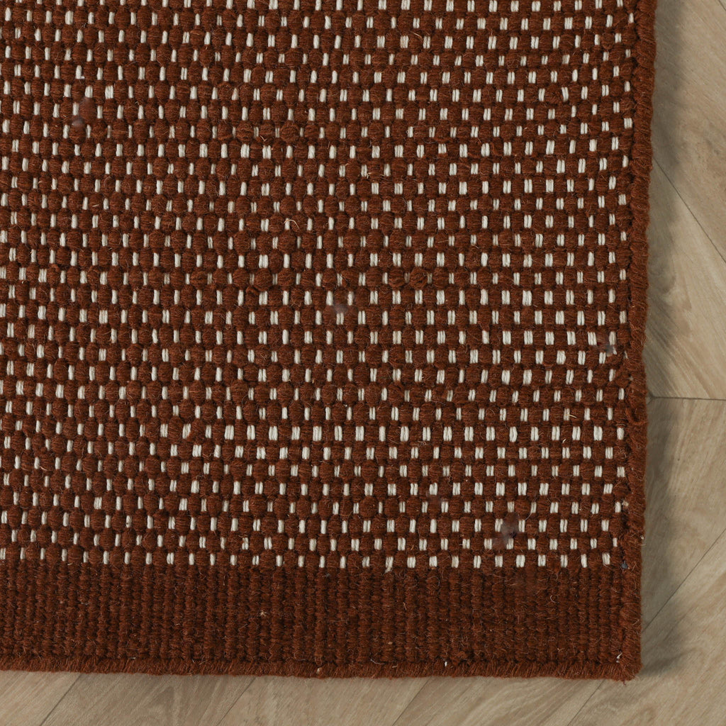 Wollen vloerkleed - Bliss Terracotta