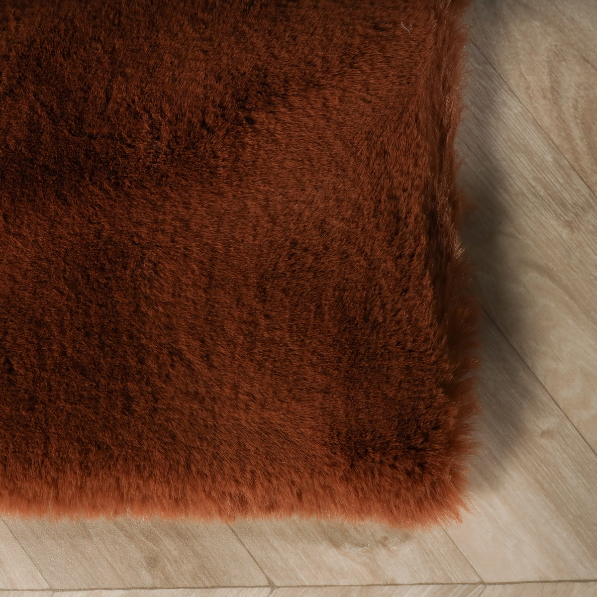 Tapis doux à poils hauts - Comfy Supreme Marron