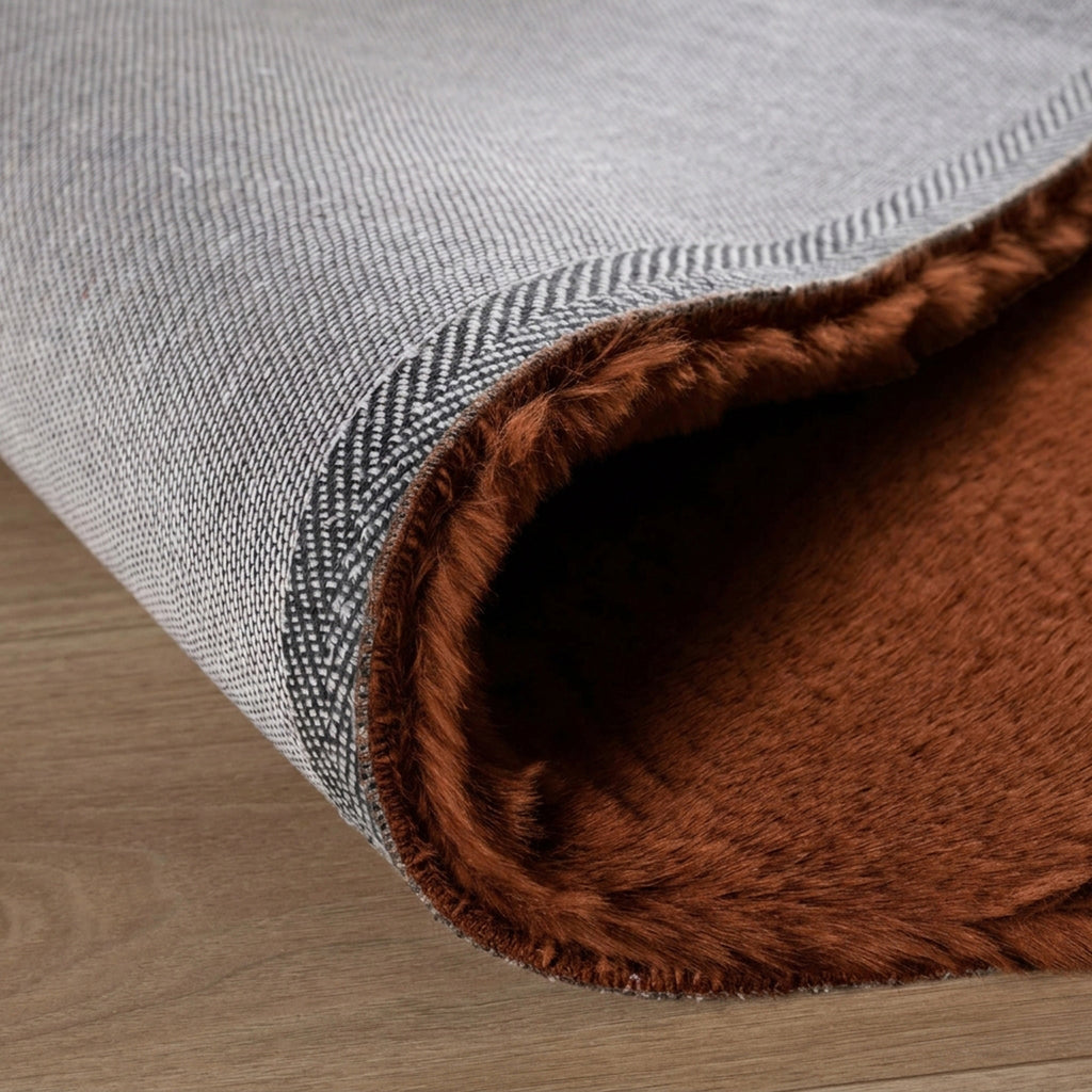 Tapis doux à poils hauts - Comfy Supreme Marron