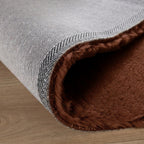 Tapis doux à poils hauts - Comfy Supreme Brun foncé