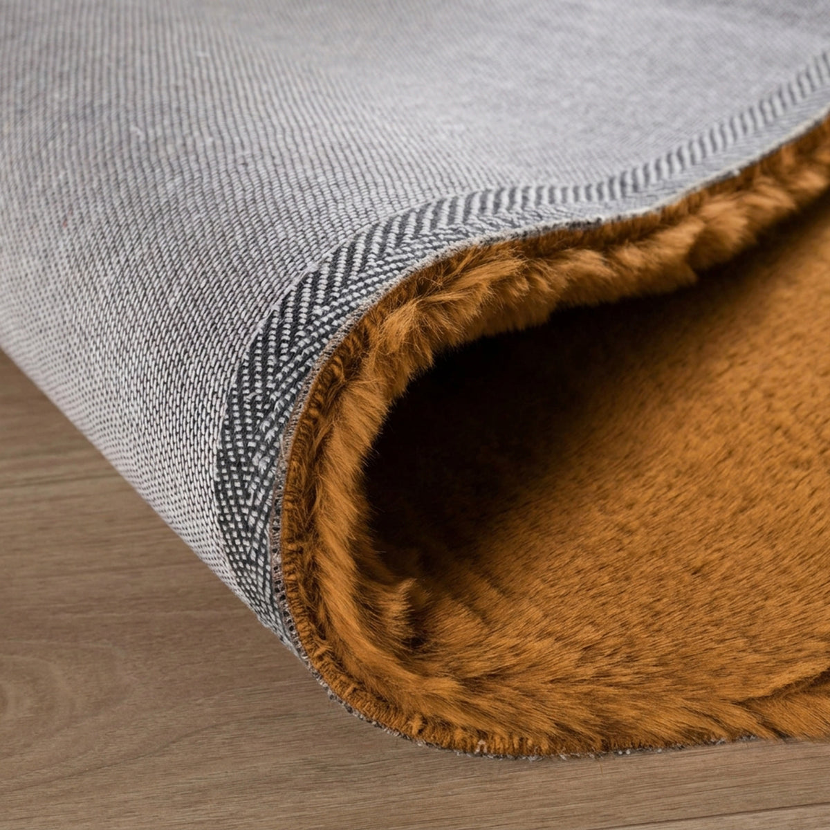 Tapis doux à poils hauts - Comfy Supreme Jaune ocre