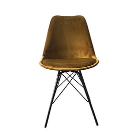 Stoel Velvet - Goud/Okergeel - sfeer