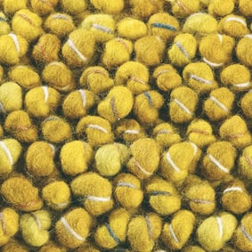 Wollen vloerkleed - Cobble  Okergeel 29206 - product
