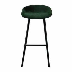 Velvet barkruk - Groen - sfeer
