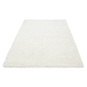 Hoogpolig vloerkleed - Life Creme/Wit - sfeer