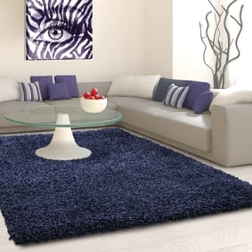 Hoogpolig vloerkleed - Life Blauw