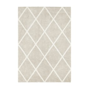 Scandinavisch vloerkleed - Maniac Beige/Creme Lunel - product