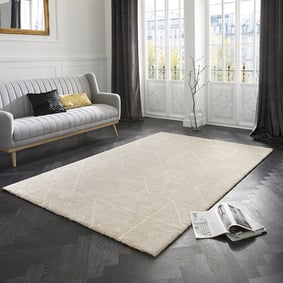 Scandinavisch vloerkleed - Maniac Beige/Creme Arles