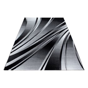 Modern vloerkleed - Jena Zwart 9210 - sfeer