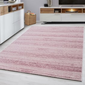 Modern vloerkleed - Plus Roze 8000