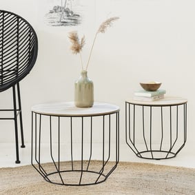 Bijzettafel - Ulrik 2/set