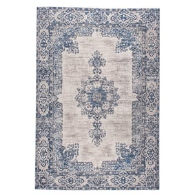 Vintage vloerkleed - Dreams Diep Blauw - product