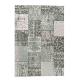 Patchwork vloerkleed - Dreams Groen - sfeer