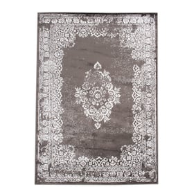 Vintage Vloerkleed - Adore Medaillon Taupe/Grijs - sfeer