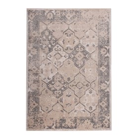 Vintage vloerkleed - Deep Tile Creme - product