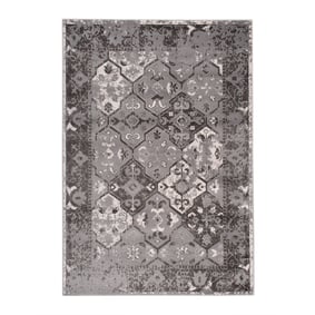 Vintage vloerkleed - Deep Tile Taupe - sfeer