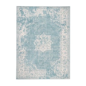 Vintage vloerkleed - Miracle Blauw - product