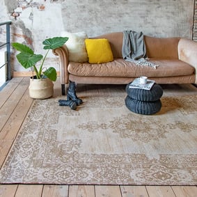 Vintage vloerkleed - Dreams Creme/Zand