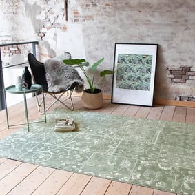 Vintage vloerkleed - Wonder Patchwork Groen