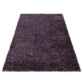 Hoogpolig vloerkleed - Enjoy Lila - sfeer