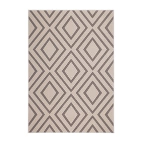 Modern vloerkleed - Lina 500 Taupe - product