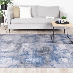 Modern vloerkleed - Strength Blauw