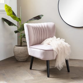 Velvet Fauteuil - Sophie Oud Roze