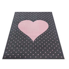 Kindervloerkleed - Bambi Hart Roze - product