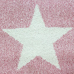 Rond Kindervloerkleed - Ava Multi/Roze - sfeer