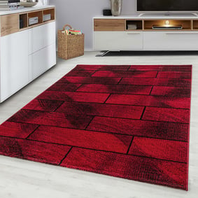 Modern Vloerkleed - Brick Rood 1110