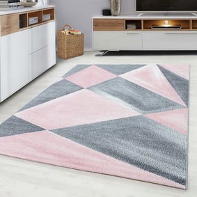 Modern Vloerkleed - Brick Roze 1130