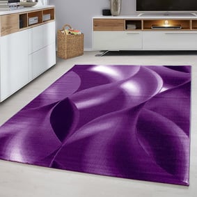 Modern vloerkleed - Plus Lila 8008