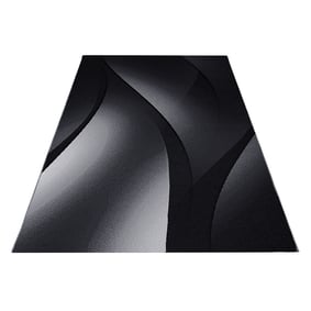 Modern vloerkleed - Plus Zwart 8010 - sfeer