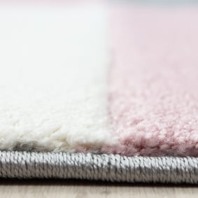 Moderne Loper - Tetris Roze 1310 - sfeer