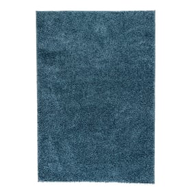 Hoogpolig vloerkleed - Lofty Blauw - sfeer