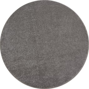 Rond laagpolig vloerkleed - Asa Beige