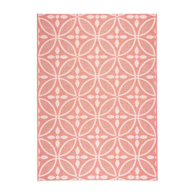 Buitenkleed - Summer Pattern Roze - product