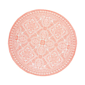 Rond Buitenkleed - Summer Oriental Roze - product