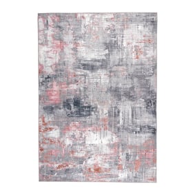 Modern vloerkleed - Strength Rood/Roze - sfeer