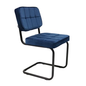 Stoel Velvet - Ivy Donker Blauw