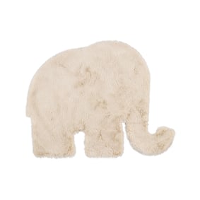 Kindervloerkleed - Huggy Olifant Creme - sfeer
