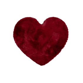 Kindervloerkleed - Huggy Hart Rood - sfeer