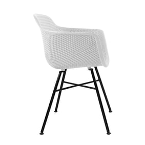 Tuinstoel - Indy Zwart/Wit - sfeer