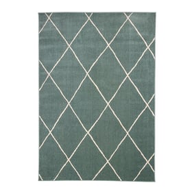 Scandinavisch buitenkleed - Odin Lines Groen - product