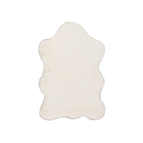 Kindervloerkleed - Huggy Schaap Wit - sfeer