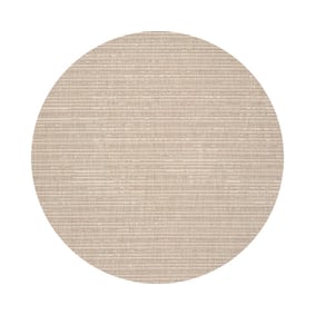 Rond jute buitenkleed - Nomad Melange Creme - sfeer