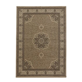 Perzisch vloerkleed - Kashmir Beige 2601 - sfeer