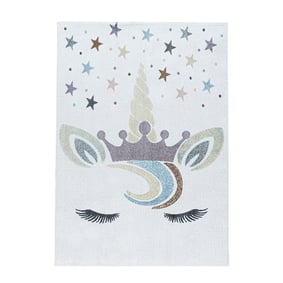 Kindervloerkleed Unicorn - Lucy Wit - product