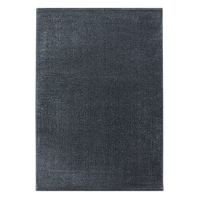 Laagpolig vloerkleed - Smoothly Antraciet - sfeer