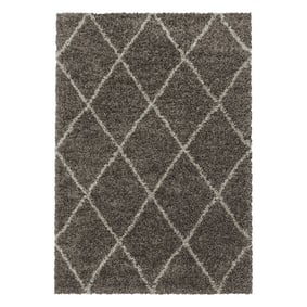 Berber vloerkleed - Agadir Lines Taupe/Creme - product